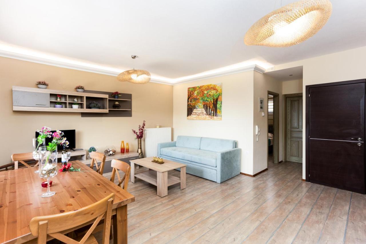 Twinstars Apartment With Courtyard And View Kalyves Polygyrou Extérieur photo